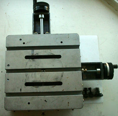 Aluminum die cast x - y compound table proxxon 200MM