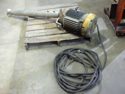 Baldor industrial mixer agitator 15 hp 208-230/460V 3PH