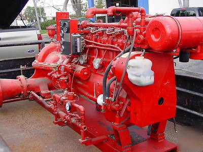 Clarke fire pump