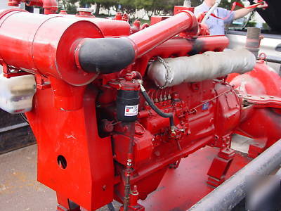 Clarke fire pump