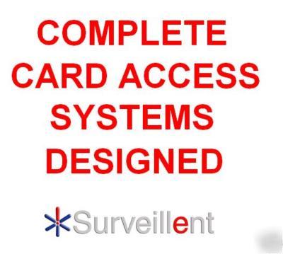 Complete card access control systems designed for you 