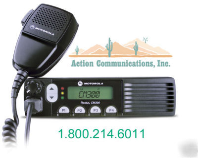 Motorola radius CM300 vhf 25W 32CH mobile two way radio