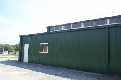 New large steel metal barn building- garage - 44' x 60'