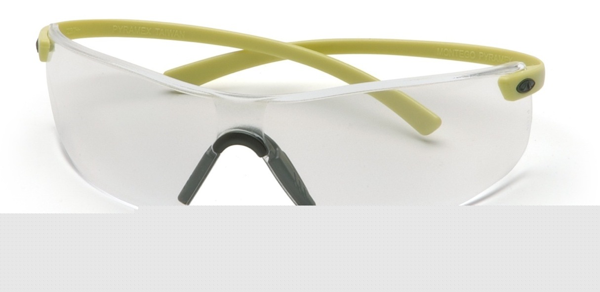 New pyramex SY5310S clear lens flex-lite montego
