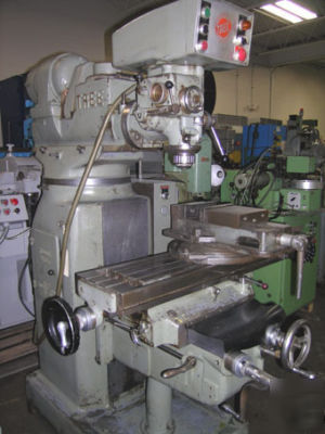 Tree 3 hp vertical milling machine model 2VGC
