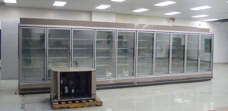 Tyler 10 glass door reach-in cooler refrigerator 2007