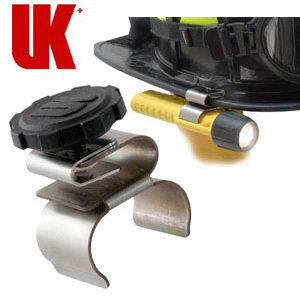 Uk 4AA firefighter helmet light w/rylee helmet clip