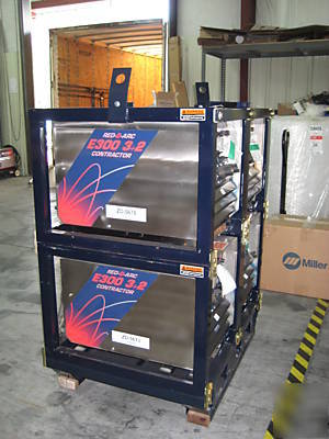 Used red-d-arc E300 3+2 cc/cv welder 4-pack 460/575VOLT