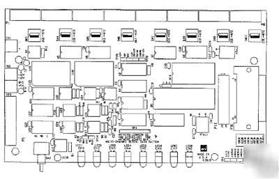 Wj mcsds board 910623-001 watkins johnson circuit card