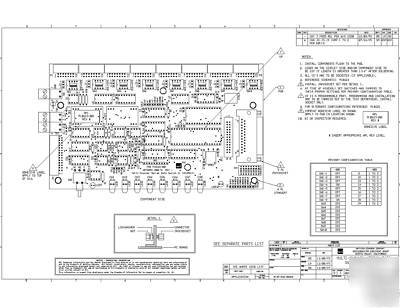 Wj mcsds board 910623-001 watkins johnson circuit card