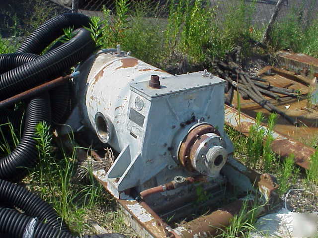 Krauss-maffei kvz-50-0 decanter centrifuge oil water