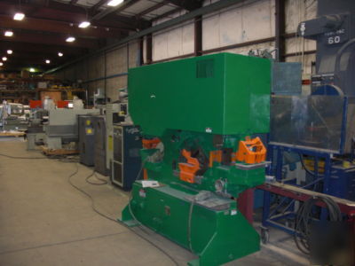 Mubea 120 ton kbl 1100 ironworker 