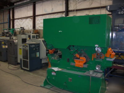 Mubea 120 ton kbl 1100 ironworker 