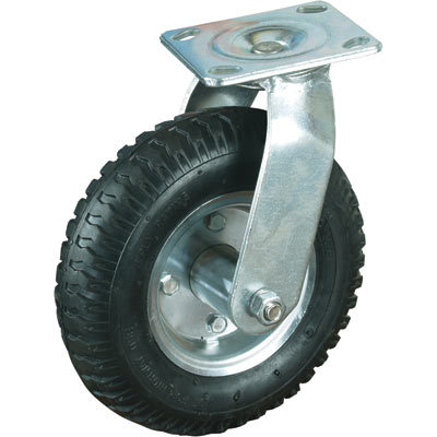 New flat-free caster - 8IN., swivel caster - 