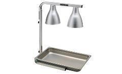 New fusion commercial 2 bulb heat lamp food warmer 