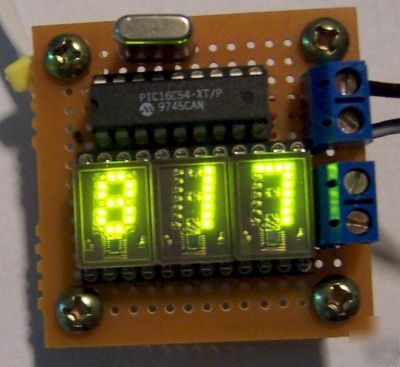 New hdsp-0960 - small green led numeric smart display 