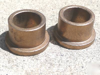 Oilite flange bushing oil impregnated bronze brass 3/4