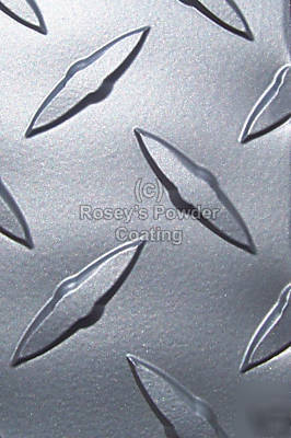 Pewter metallic 2 lb powder coating paint
