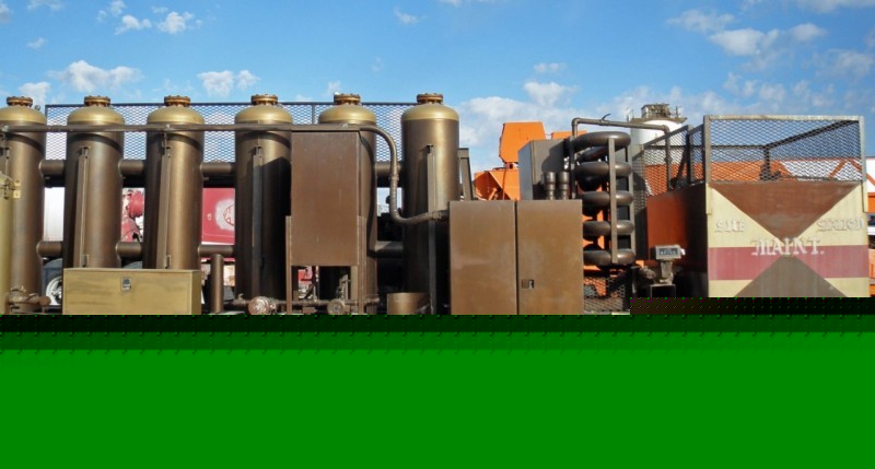 Portabletransformer oil recycler filter compressor heat