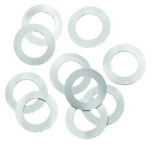 Precision brand shims 7/8X1-3/8X0.025 arbor shims 10PK 