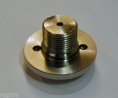 Rdgtool myford lathe threaded adaptor for rotary table