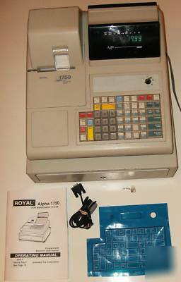 Royal alpha 1750 cash register