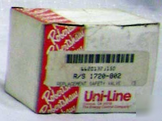 Safety magnet flow interruption model 1720-802