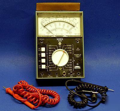 Weston 664 xerox 800T860 multimeter