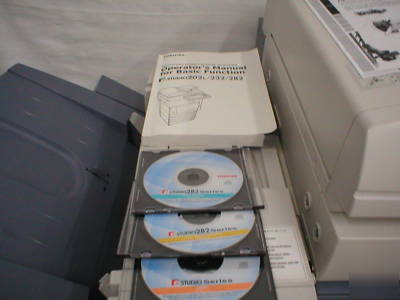 Toshiba estudio 232 copier copy machines print sort cds