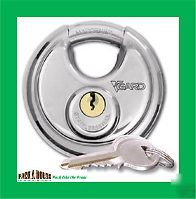 70MM round padlock/protect/storage/moving/lock