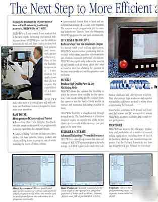 Acra 2-axis cnc milling machine, acu-rite millpwr