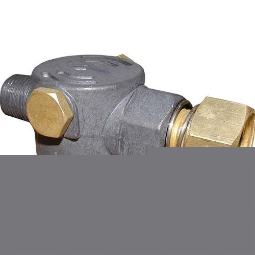Aluminum line strainer, gh inlet, 1/2