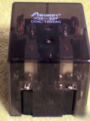 Asiaon JQX62F voltage power relay 120V 80A-120A 2HP