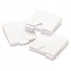 Cd file folders, 5-1/8 X1/16 X5-1/8 , 100/bx, white, so