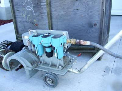 Desco pneumatic concrete scarifier peener grinder