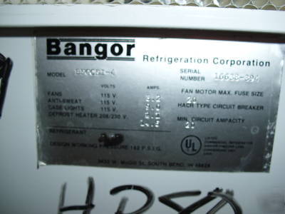 4 refrigerated doors bangor / 8 freezer doors bangor