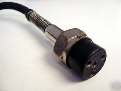 Antique western electro mechanical amp meter gauge 