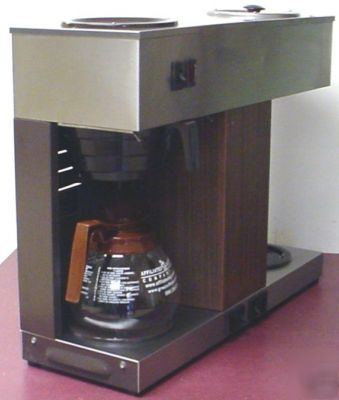 Bunn vps pourover commercial coffee brewer woodgrain