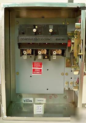 Ge stainless 30 amp disconnect safety switch THN3361SS