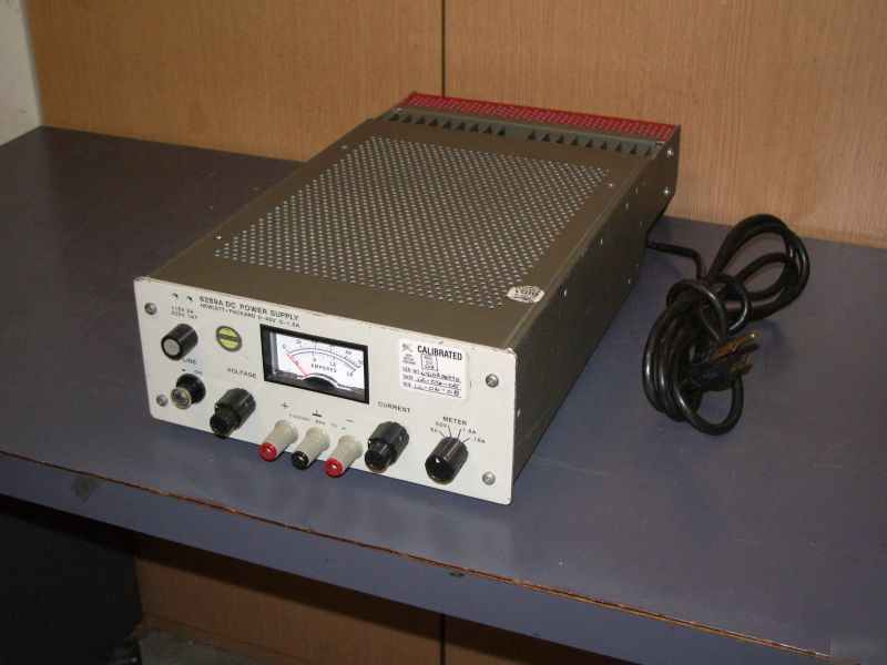 Hewlett packard 6289A 0-40V dc power supply