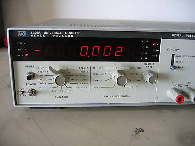 Hp / agilent 5328A universal counter opt. 11, 20 & 41