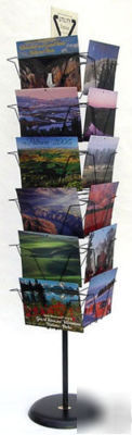 New 1 - 24 pocket 12 x 9 calendar & art print display 