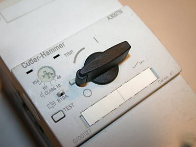 New 2 cutler hammer manual motor protector A309TN