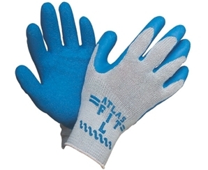 New 300-x-large atlas fit rubber coated gloves 6 pairs
