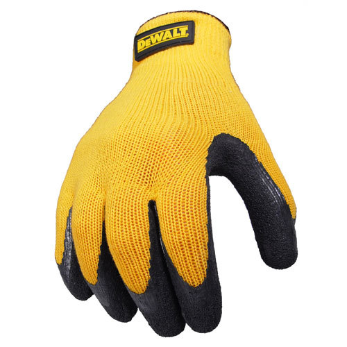 New wise dewalt rubber coated grip gloves lg sm xl 