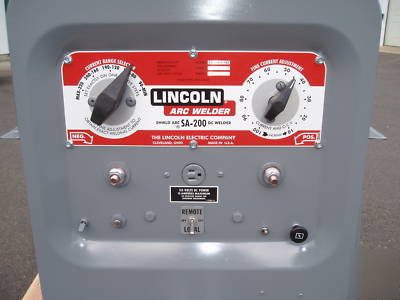 Nice 1972 lincoln sa-200 pipeline arc welder sa 200 