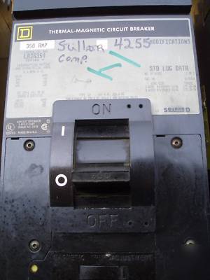Square d circuit breakers (350 a, 225 a, 200A, 20 a)