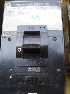 Square d circuit breakers (350 a, 225 a, 200A, 20 a)