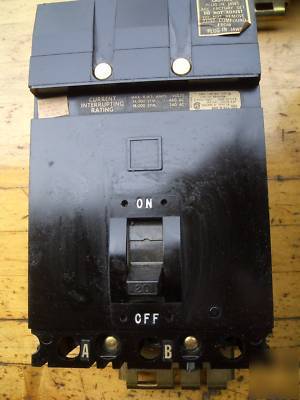 Square d circuit breakers (350 a, 225 a, 200A, 20 a)