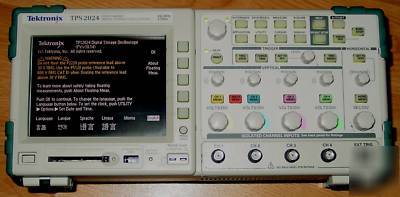 Tektronix TPS2024, digital storage oscilloscope